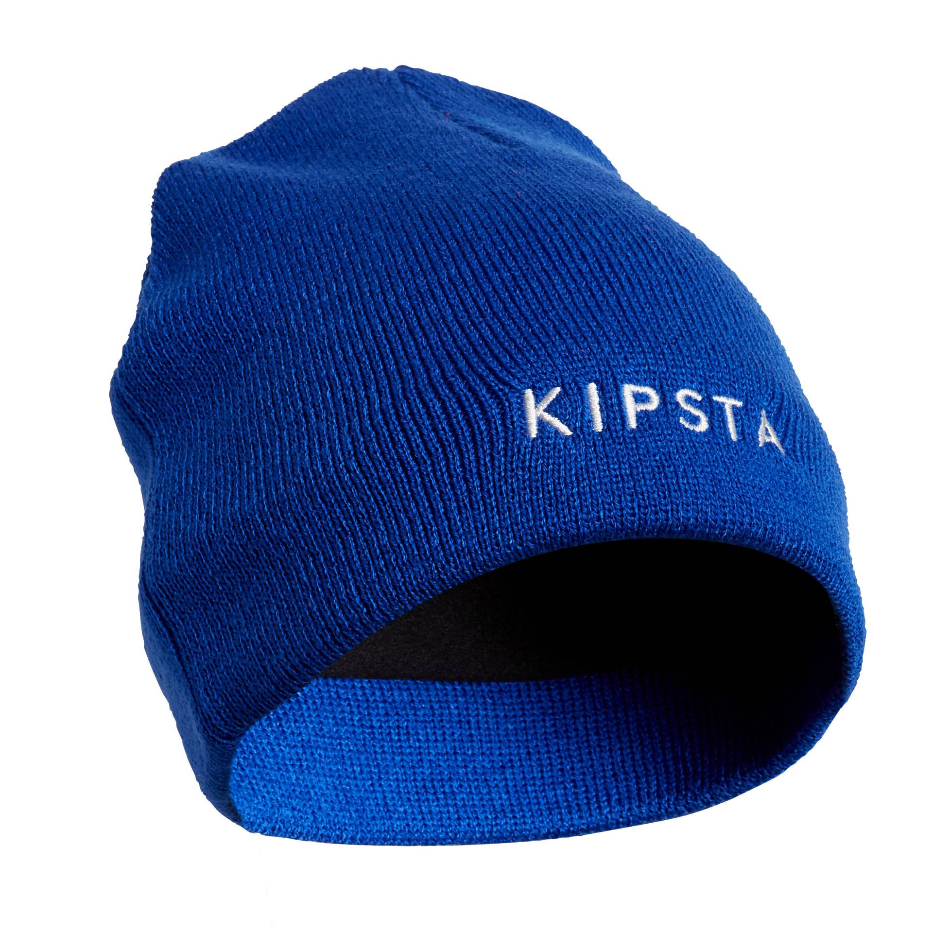 Kinder Fussball Mütze - Keepwarm blau von KIPSTA