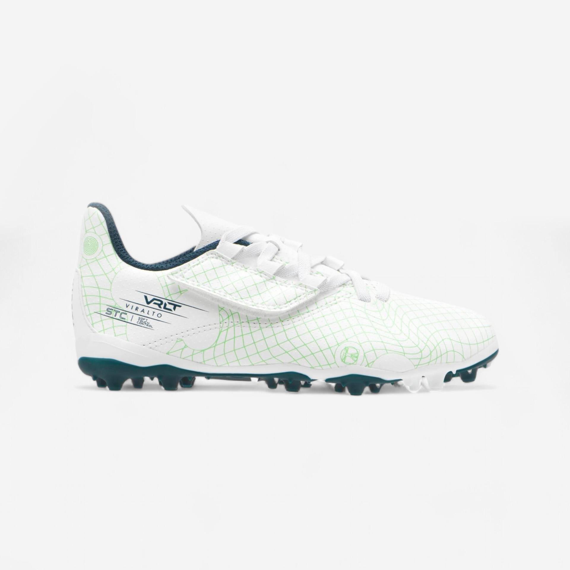 Kinder Fußball Nockenschuhe MG/AG Klettverschluss - VIRALTO I Easy Ice grün Kinder Fußball Nockenschuhe MG/AG Klettverschluss - VIRALTO I Easy Ice grün von KIPSTA
