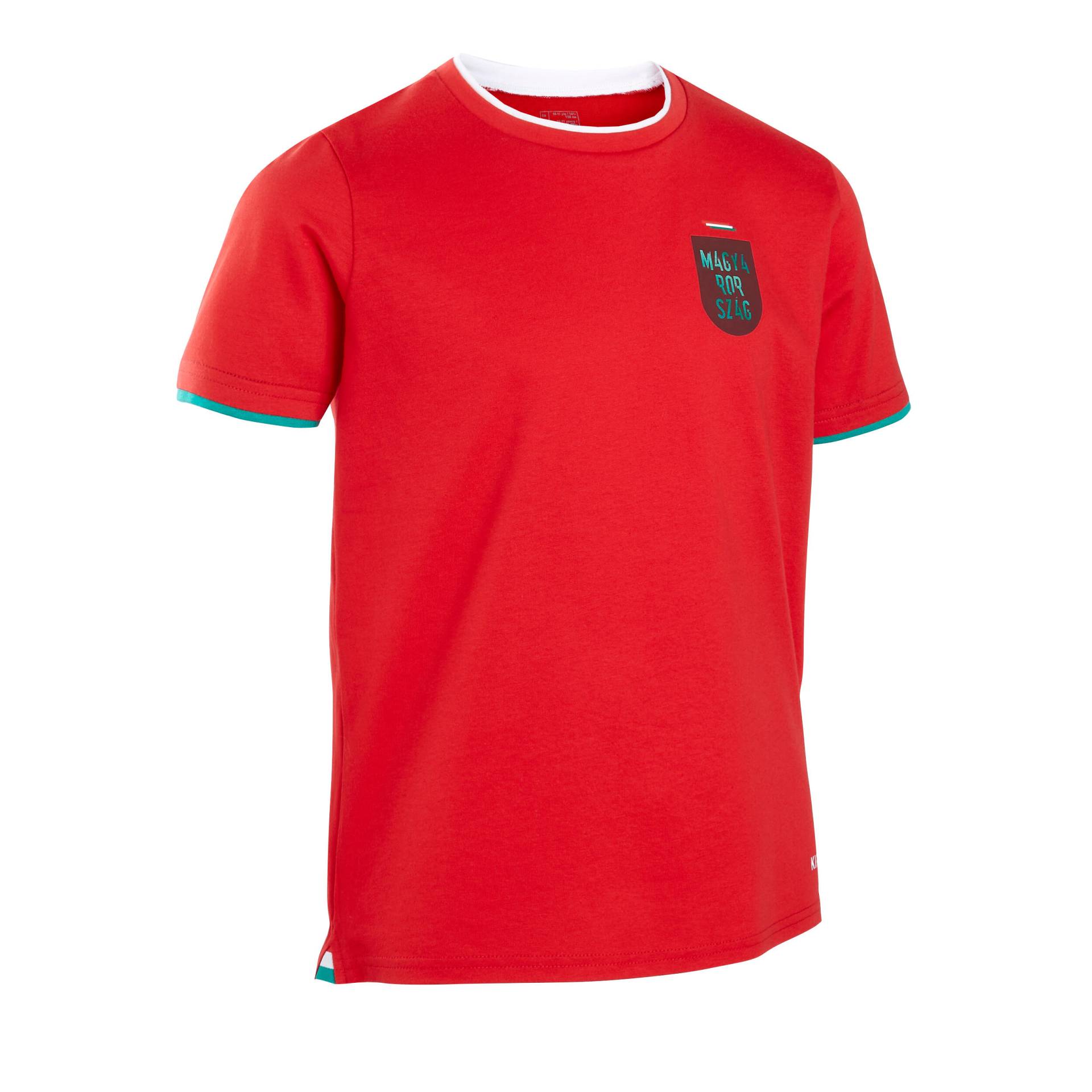 Kinder Fussball Shirt Ungarn 2024 ‒ FF100 von KIPSTA