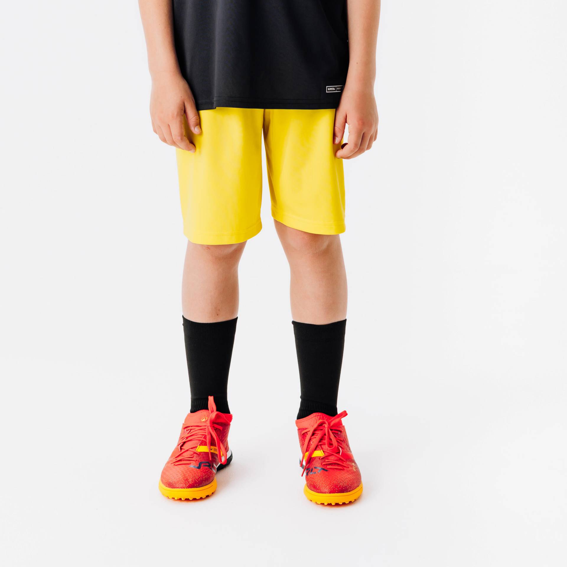 Kinder Fußball Shorts - Essential gelb Kinder Fußball Shorts - Essential gelb von KIPSTA