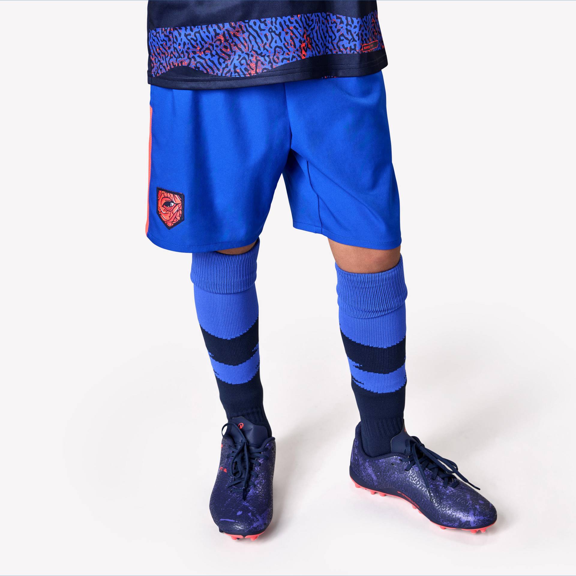 Kinder Fußball Shorts - Viralto blau/rot Kinder Fußball Shorts - Viralto blau/rot von KIPSTA