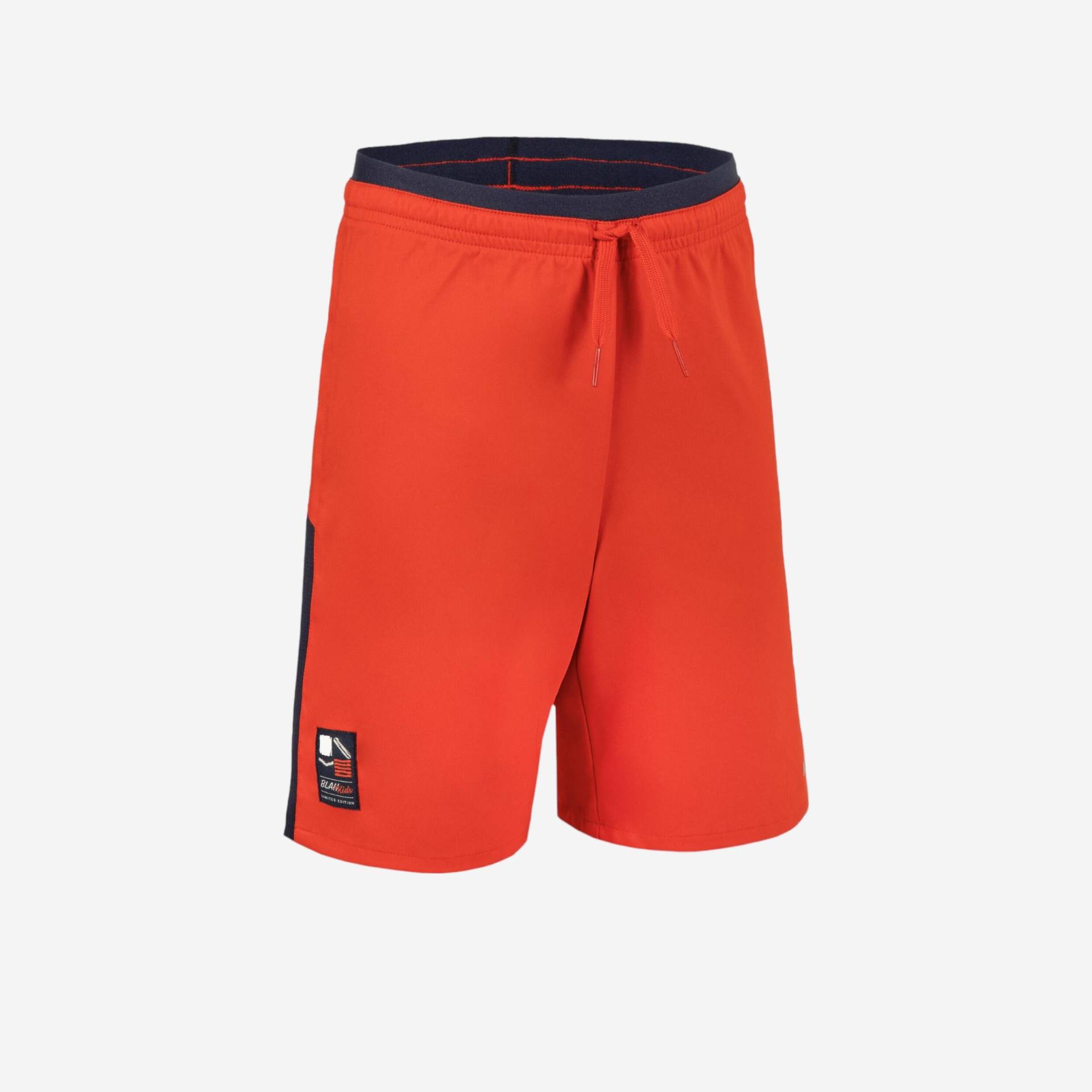 Kinder Fußball Shorts - rot/marineblau Kinder Fußball Shorts - rot/marineblau von KIPSTA