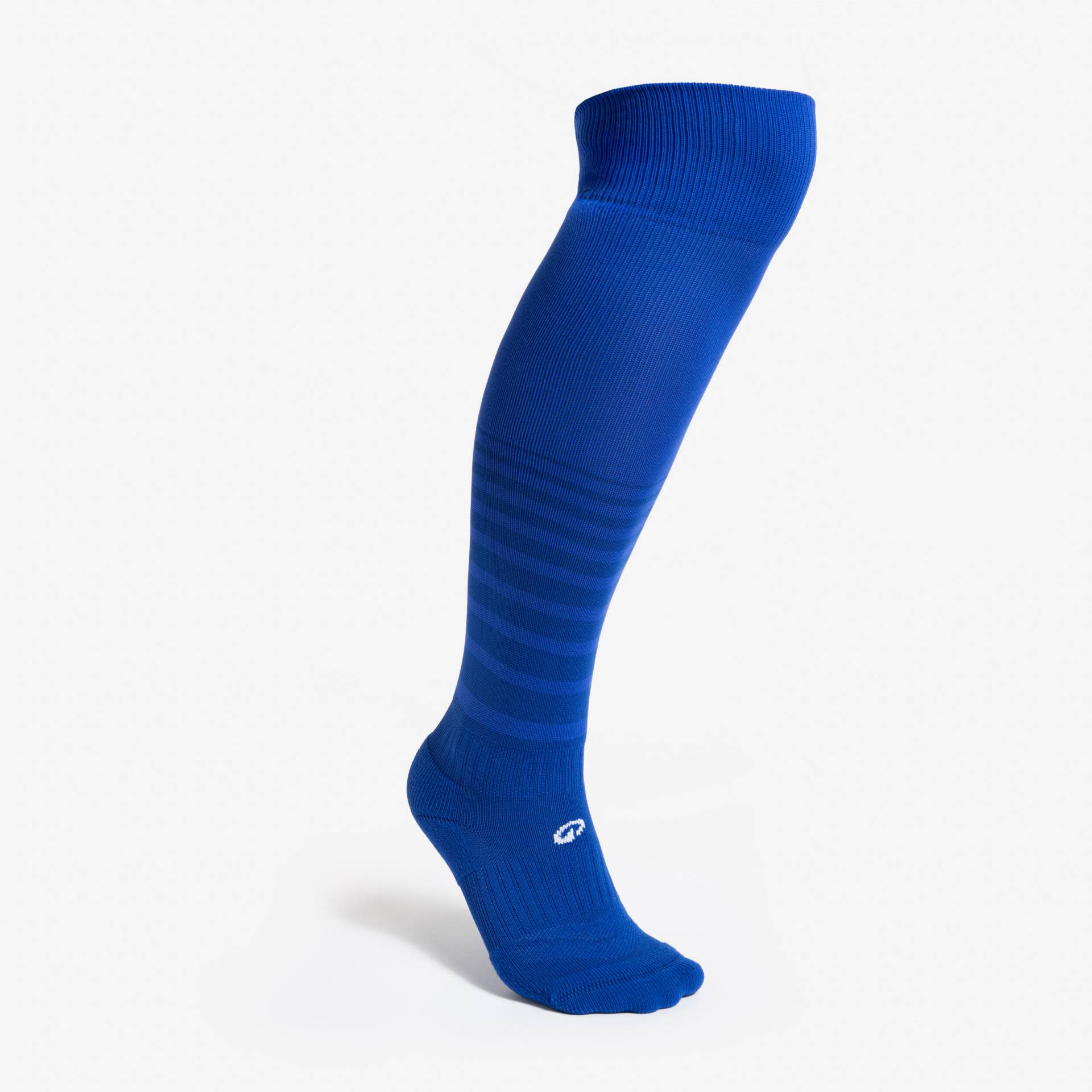 Kinder Fußball Stutzen - F500 Viralto gestreift blau Kinder Fußball Stutzen - F500 Viralto gestreift blau von KIPSTA