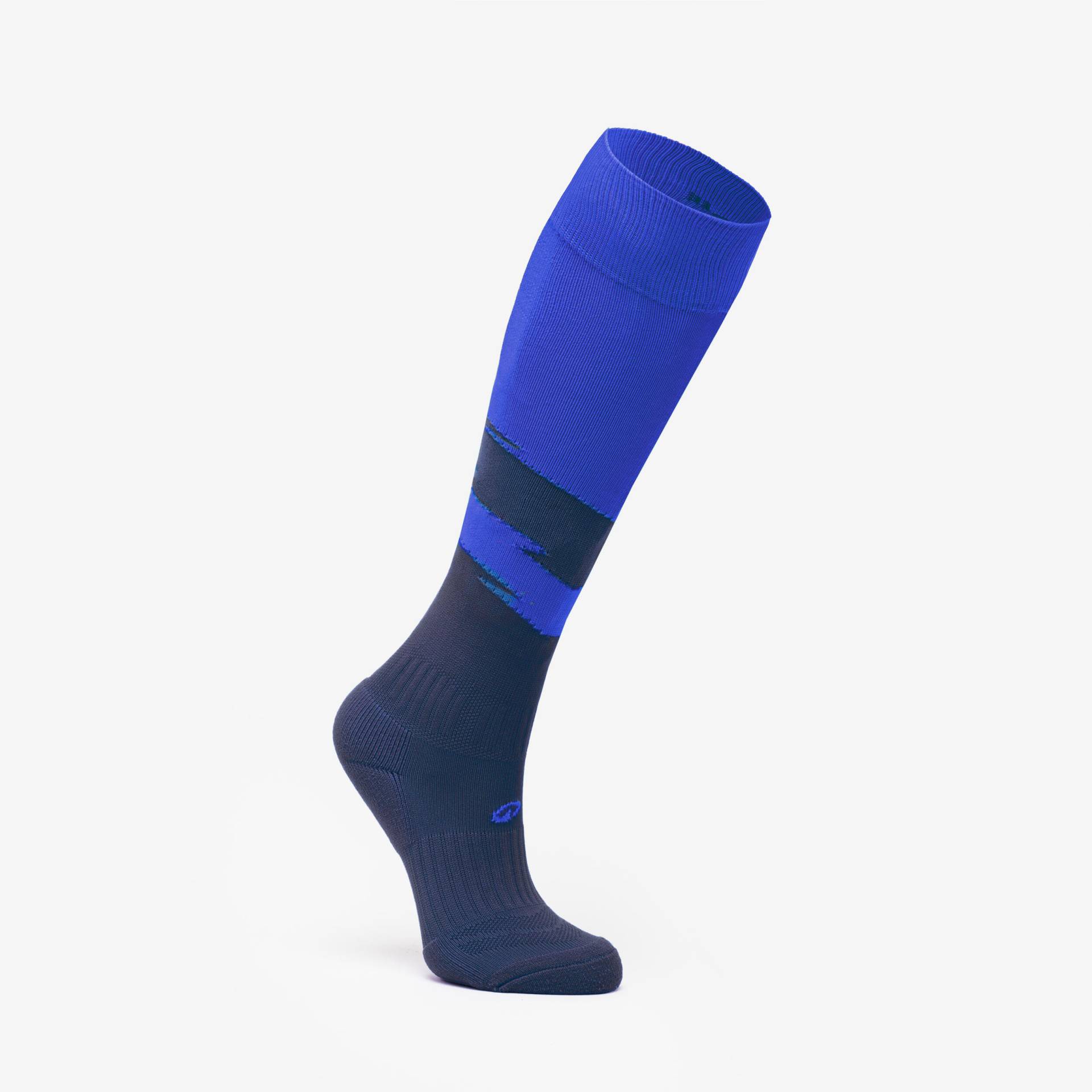 Kinder Fußball Stutzen - Viralto Kids Roar Rhino marineblau/blau Kinder Fußball Stutzen - Viralto Kids Roar Rhino marineblau/blau von KIPSTA