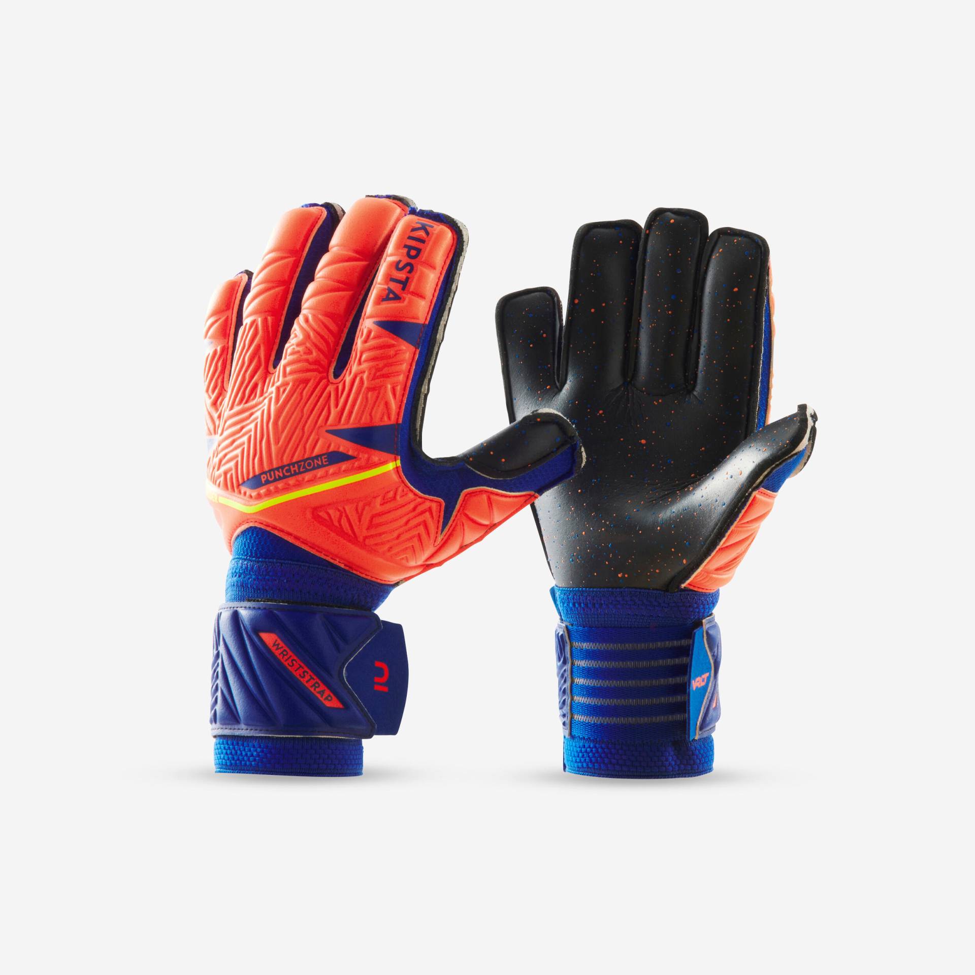 Kinder Fußball Torwarthandschuhe - F500 VIRALTO Shielder orange/blau Kinder Fußball Torwarthandschuhe - F500 VIRALTO Shielder orange/blau von KIPSTA