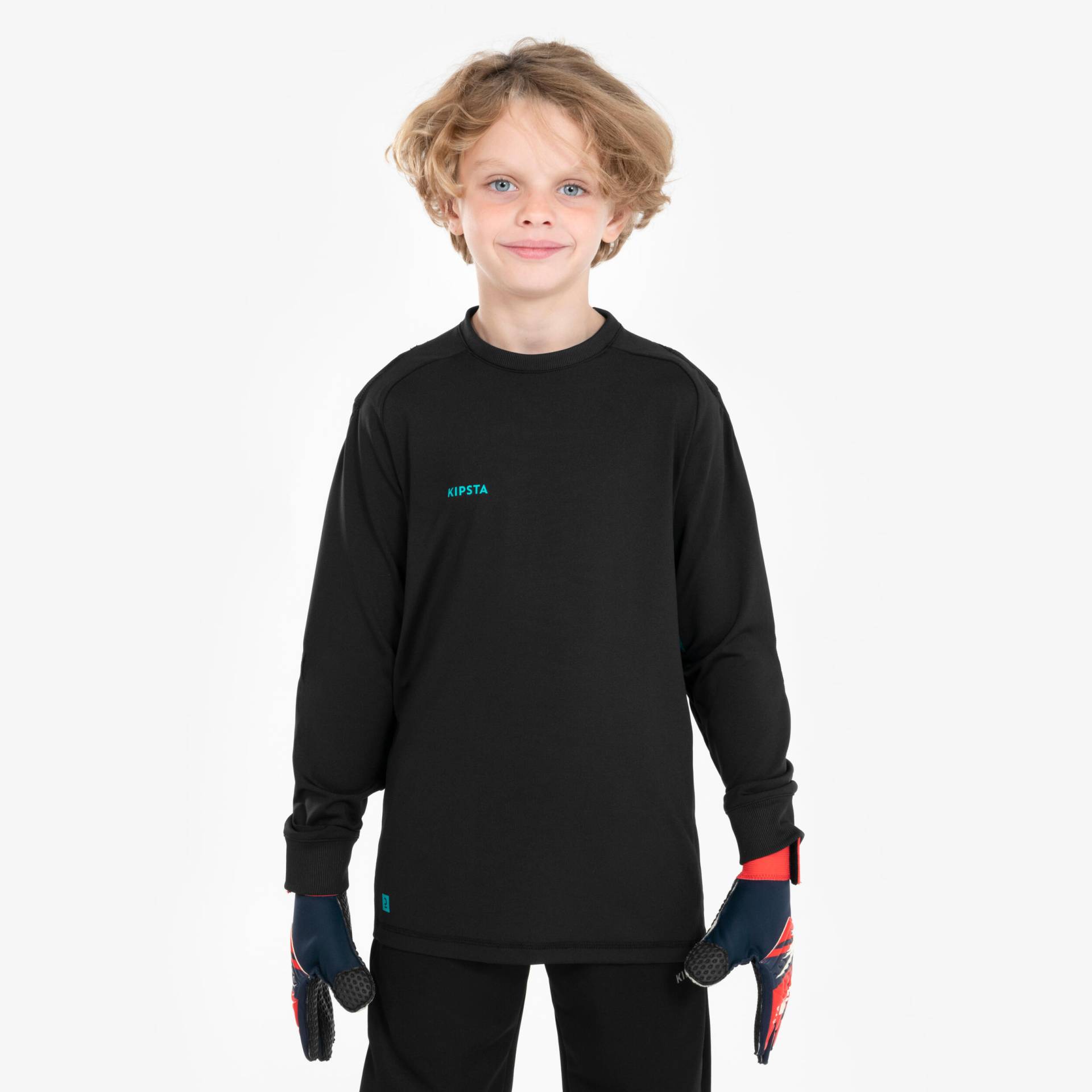 Kinder Fußball Torwarttrikot - F100 schwarz Kinder Fußball Torwarttrikot - F100 schwarz von KIPSTA