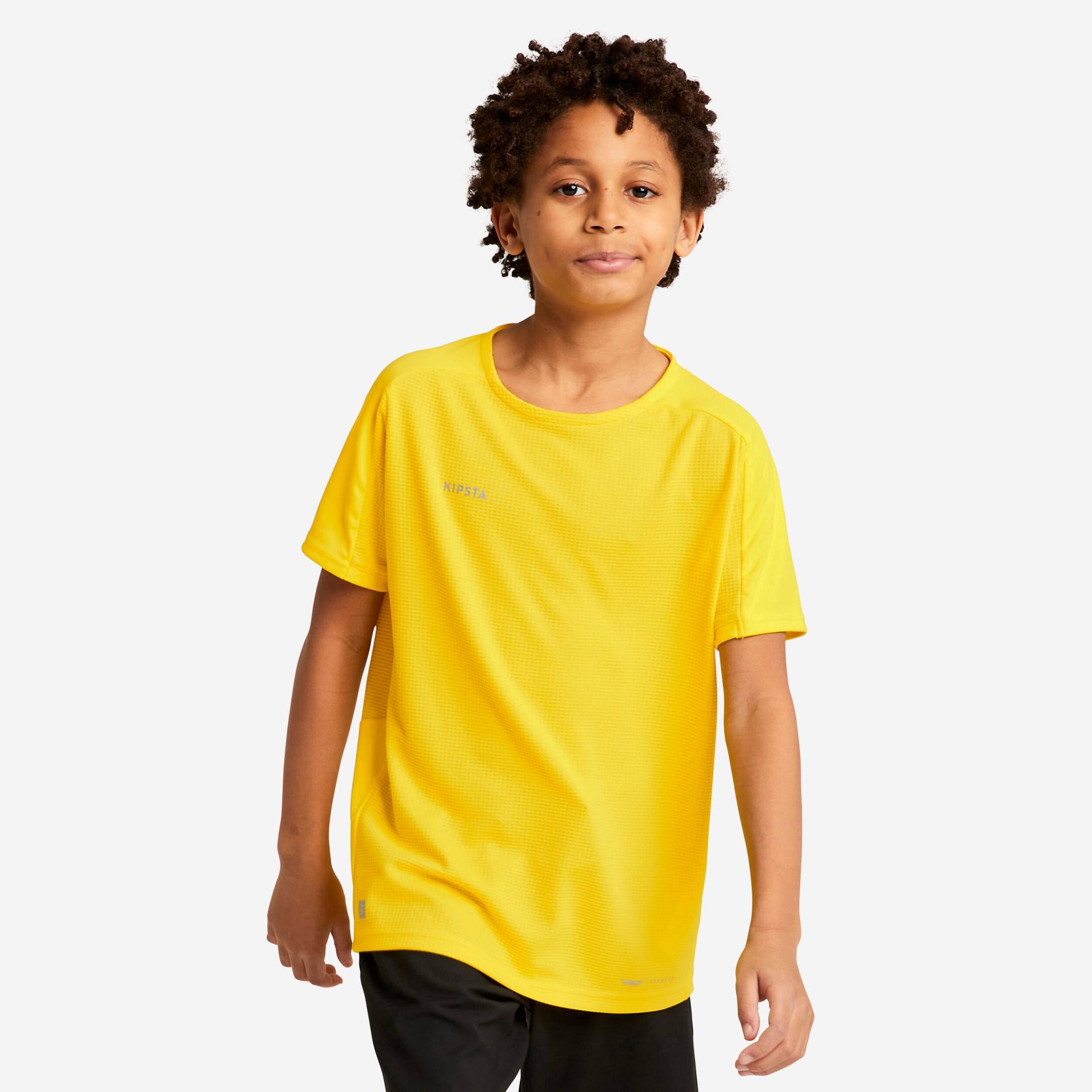 Kinder Fußball Trikot kurzarm - VIRALTO Club gelb Kinder Fußball Trikot kurzarm - VIRALTO Club gelb von KIPSTA