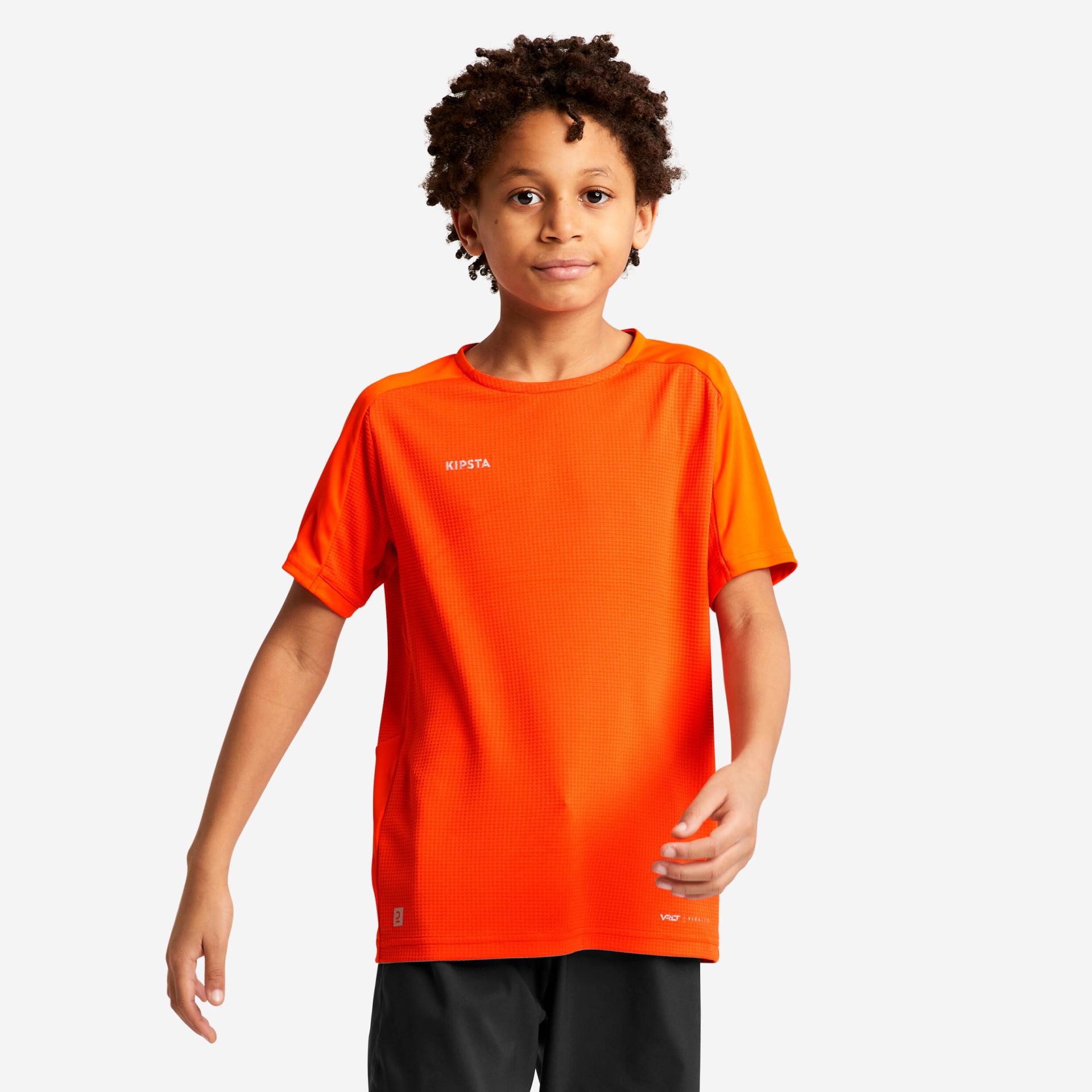 Kinder Fußball Trikot kurzarm - VIRALTO Club orange von KIPSTA