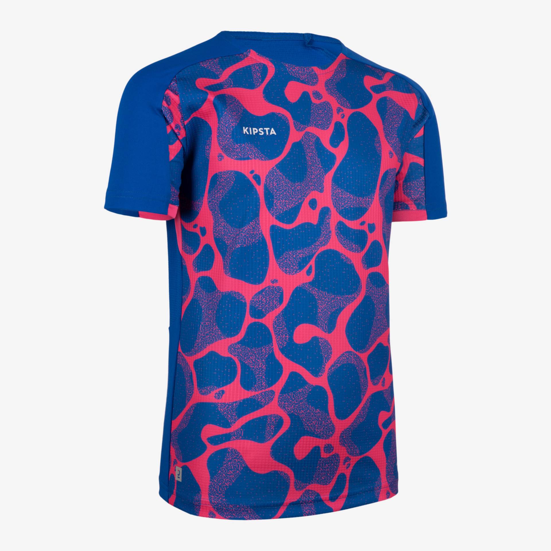 Kinder Fussball Trikot kurzarm - Viralto Aqua blau/rosa von KIPSTA