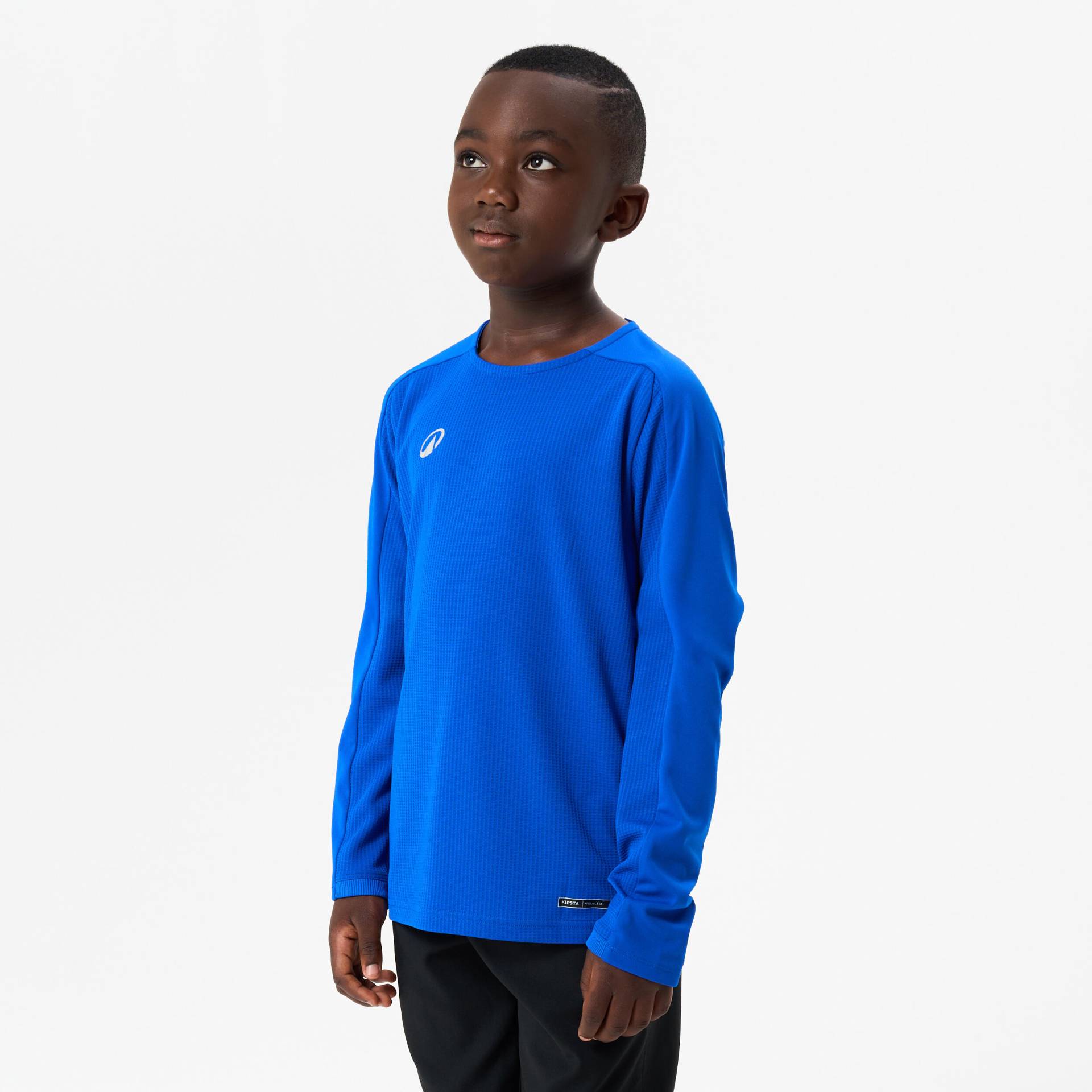 Kinder Fußball Trikot langarm - VIRALTO Club blau Kinder Fußball Trikot langarm - VIRALTO Club blau von KIPSTA