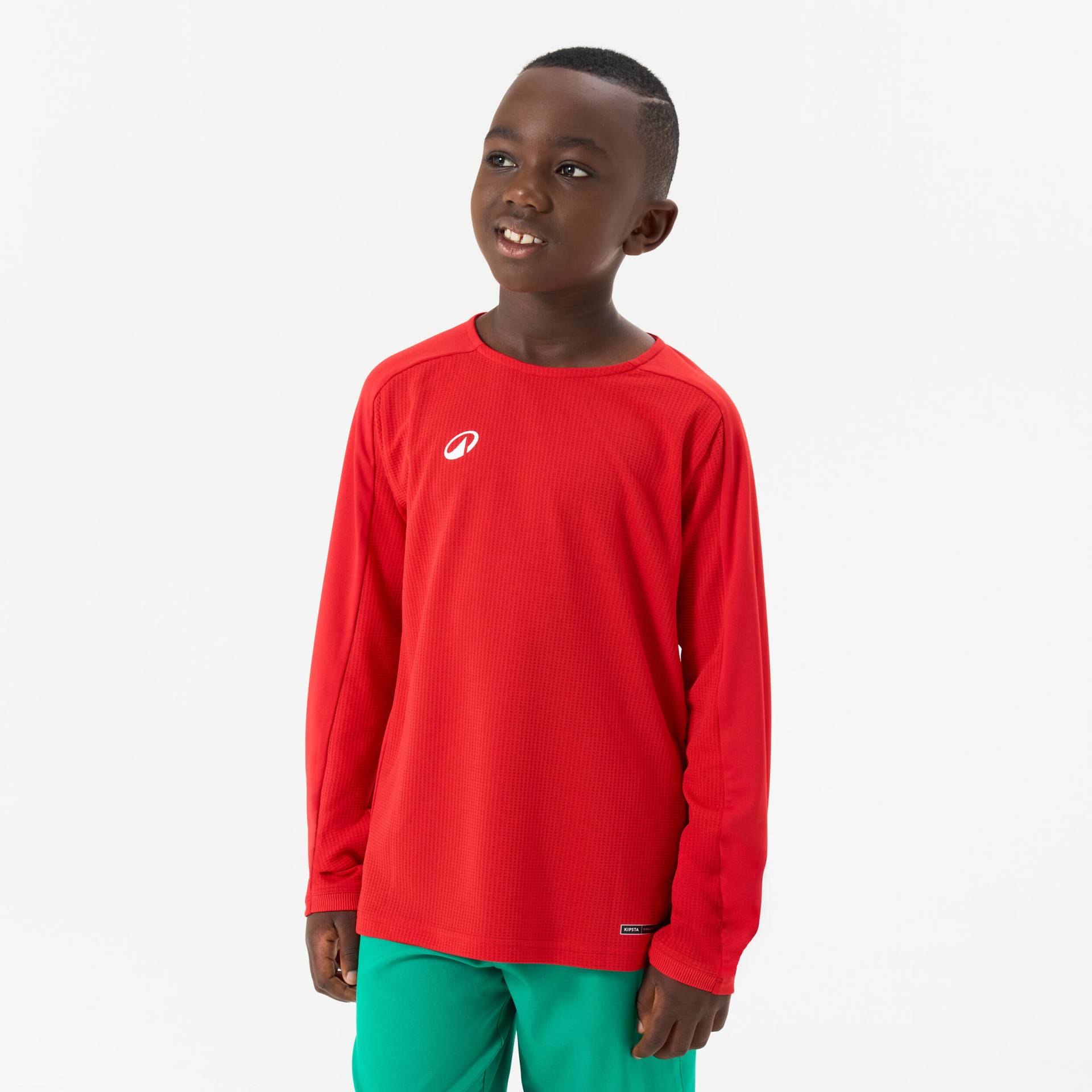 Kinder Fußball Trikot langarm - VIRALTO Club rot Kinder Fußball Trikot langarm - VIRALTO Club rot von KIPSTA