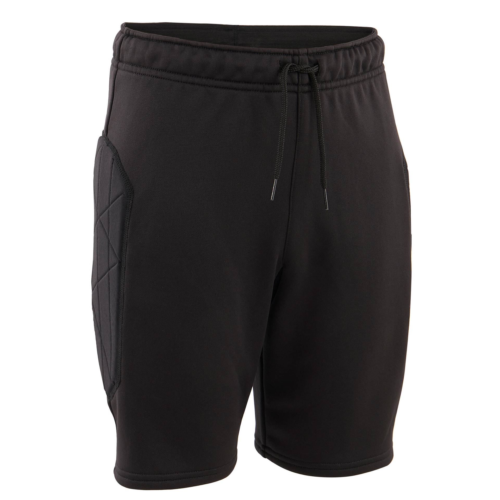 Kinder Torwarthose kurz F100 schwarz Kinder Torwarthose kurz F100 schwarz von KIPSTA