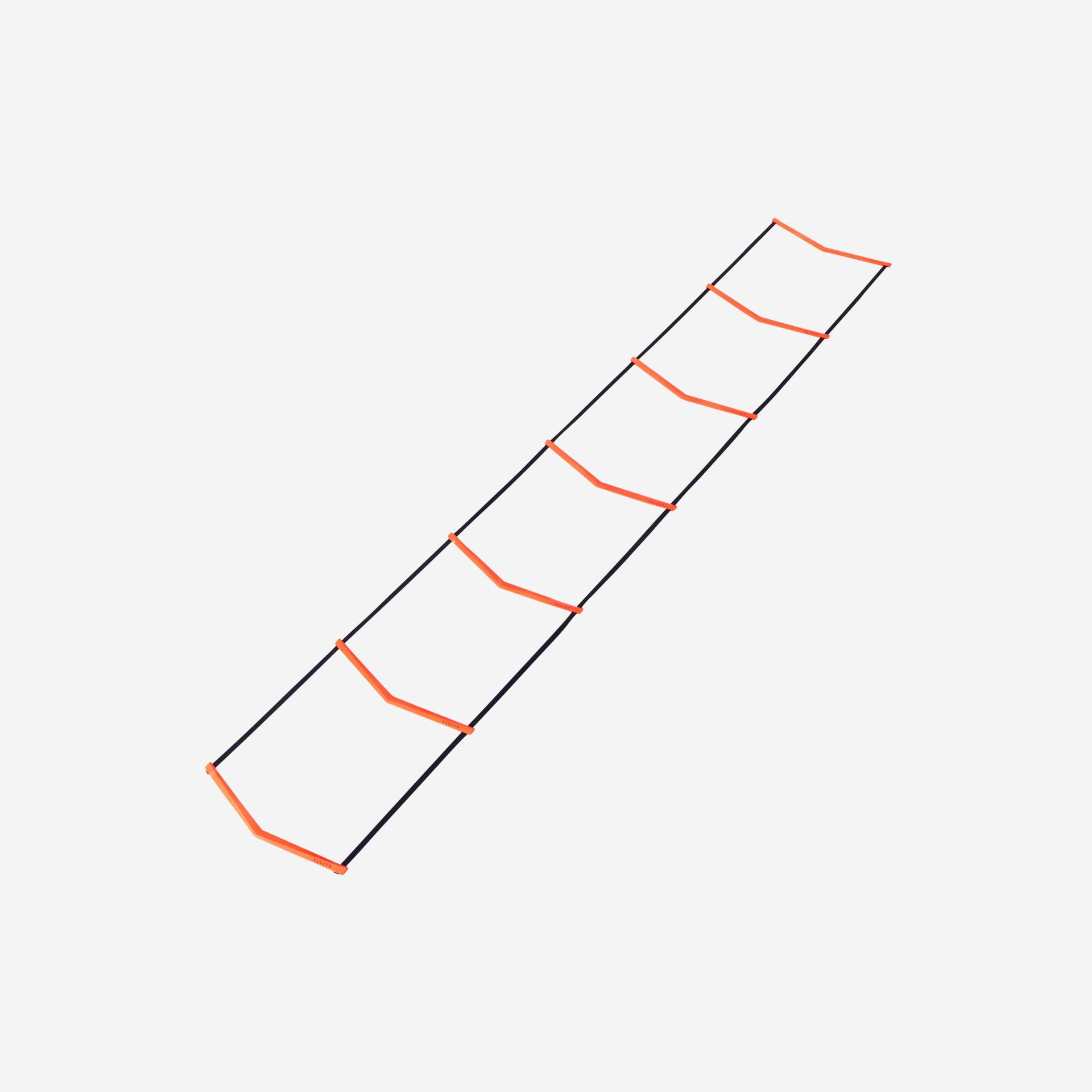 Koordinationsleiter Essential 3.20 m orange Koordinationsleiter Essential 3.20 m orange von KIPSTA