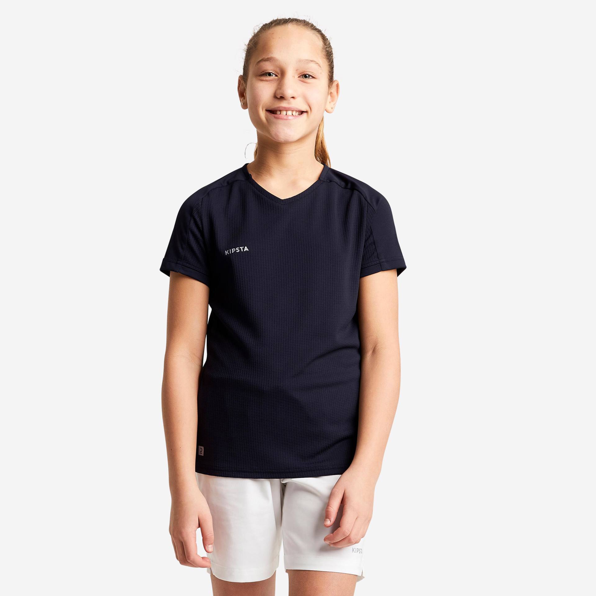 Mädchen Fußball Trikot - VIRALTO schwarz Mädchen Fußball Trikot - VIRALTO schwarz von KIPSTA