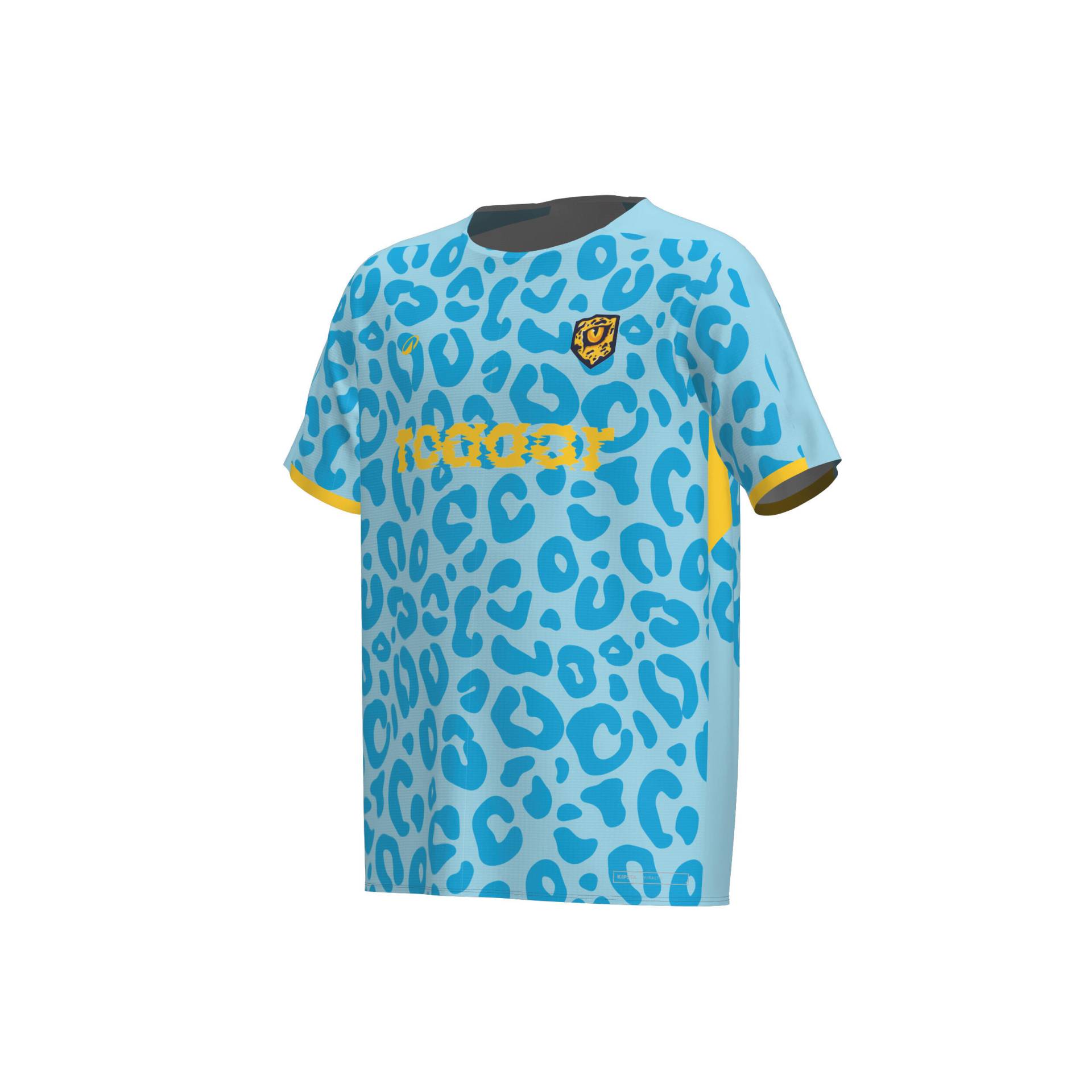 Mädchen Fußball Trikot - Viralto Leopard blau von KIPSTA