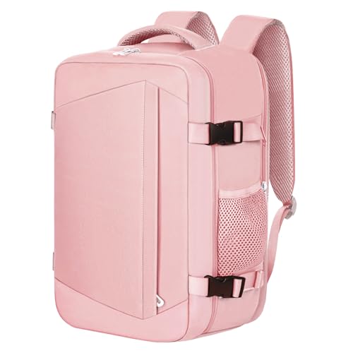 KIRFEIHT Handgepäck 40x20x25 für Ryanair - Kabinentasche Rucksack Untersitz Reise Handgepäckrucksack für Wochenendausflüge - Rosa KIRFEIHT Handgepäck 40x20x25 für Ryanair - Kabinentasche Rucksack Untersitz Reise Handgepäckrucksack für Wochenendausflüge - Rosa von KIRFEIHT
