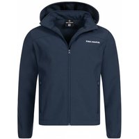 KIRKJUBØUR® "Hestur" Herren SOFTSHELLjacke 10.000 mm Wassersäule blau von KIRKJUBÃUR