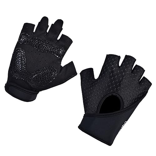 KITANDOVE 1 Paar Halbfingerhandschuhe Fitnesshandschuhe Sporthandschuhe rutschfeste Handschuhe von KITANDOVE