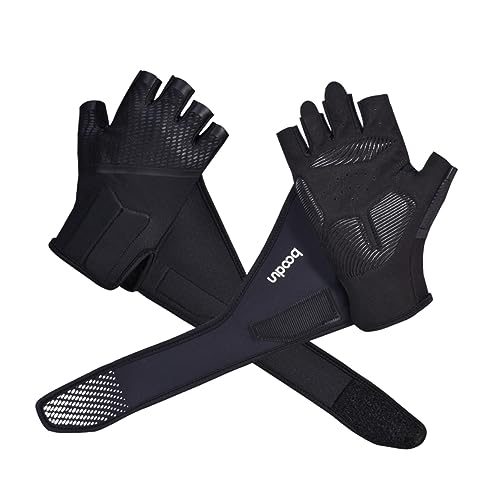 KITANDOVE 1 Paar Hantelhandschuhe Fitness Handschuhe Gewichtheber Handschuhe sporthandschuhe Training Handschuhe Turnhandschuhe für Männer Gewichtheberhandschuhe für Damen Fitness-Handschuhe von KITANDOVE