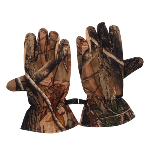 KITANDOVE 1 Paar Jagdhandschuhe Draussen Camo Für Männer Reithandschuhe Outdoor-tarnausrüstung Ente Camo Jagdausrüstung Guantes para Nieve para Hombres Liner Fäustlinge Wasserdichtes von KITANDOVE