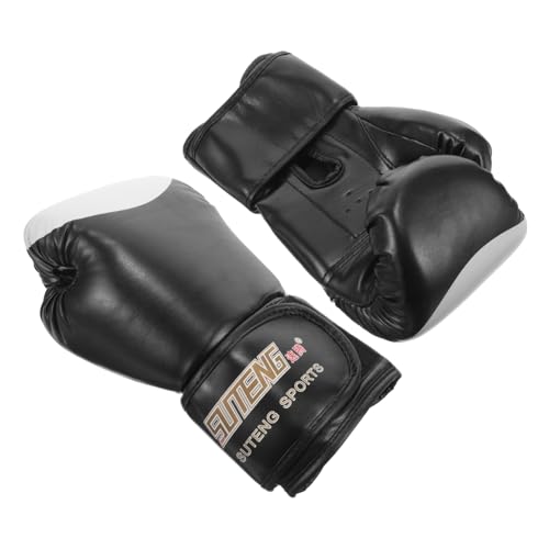 KITANDOVE 1 Paar Kickboxhandschuhe Für Training PU Boxhandschuhe Für Kickboxen Muay Thai Und Kampfsport Ideal Für änner Und Frauen Strapazierfähig Und Schützend Geeignet Für Sparring von KITANDOVE