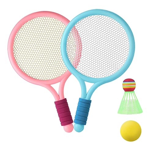 KITANDOVE 1 Satz Badmintonschläger Für Kinder Badmintonspiel Für Kinder Indoor-Badminton Tennisschläger Tennisspielzeug Badmintonausrüstung Badminton Schläger Spielzeug Für Draußen Plastik von KITANDOVE