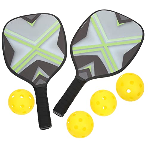 KITANDOVE 1 Satz Peak Schläger Set Pickleball-Schläger Pickle-Ausrüstung Kinderschläger Pickleball-Paddel-Set Pickleball-Sportausrüstungsset tragbarer Schläger Kinder Spielen Spielzeug Abs von KITANDOVE