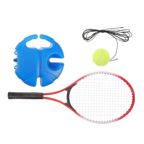 KITANDOVE 1 Satz Tennistrainer Tennis-Rebounder Tennis-Trainingsausrüstung Tennis-Übungsausrüstung Tennis Schlagtraining Tennistraining für Anfänger Tennis Trainingsgerät Aluminiumlegierung von KITANDOVE