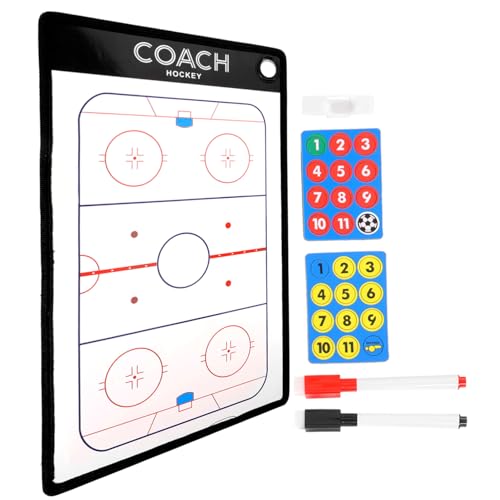 KITANDOVE 1 Satz Trainer Bord Fußball-zwischenablage Trainingstafel Bausatz Für Magnettafeln Wettbewerbs-Tool Hockey-Marker-whiteboard Wettkampf-Coaching-Board Sport-Coaching-Board PVC Weiß von KITANDOVE