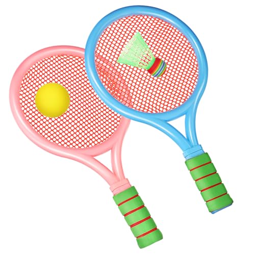 KITANDOVE 1 Set Badmintonschläger Set Tennisschläger Für Badmintonschläger Für Badmintonball Tennisschläger Jugend Tennisschläger Mini Tennisschläger Tennisschläger Aus Kunststoff von KITANDOVE