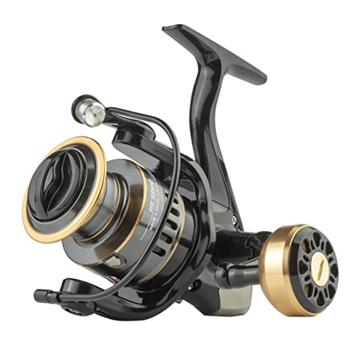 KITANDOVE 1 Stück 12 Fischrolle Angelrollen Angelrad fürs Meer Angelrolle mit Wurfrute Angelzubehör 12 Angelrad Angler ausrüstung Fishing Reel Angelspule aus Metall Alu-Rolle CNC-Legierung von KITANDOVE