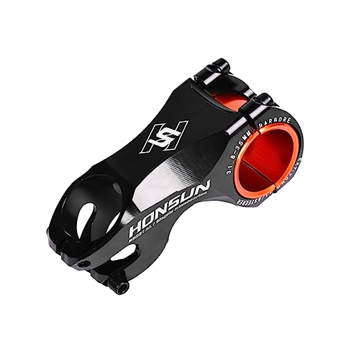 KITANDOVE 1pc -17 ° 70mm Mountainbike Lenker Vorbau Mountainbike Lenker Riser Leichte Fahrradvorbau Aluminium Fahrradlenker Teile Für Mountainbike Kompatibel Mit 35/31.8mm von KITANDOVE