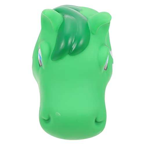 KITANDOVE 1stk Lenker Dekoration Pferdekopf Für Fahrrad Lenkerpferdeverzierung Rollerauto Kleinkindspielzeug Für Mädchen Fahrradzubehör Kinder Cartoon-pferdekopfschmuck Kieselgel Green KITANDOVE 1stk Lenker Dekoration Pferdekopf Für Fahrrad Lenkerpferdeverzierung Rollerauto Kleinkindspielzeug Für Mädchen Fahrradzubehör Kinder Cartoon-pferdekopfschmuck Kieselgel Green von KITANDOVE