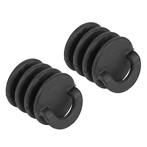 KITANDOVE 2St Kajakstopper Outdoor Gear Drain stoppers Kayak stoppers kanu zubehör Bausätze Steckerstopfen für Boote Ablassschrauben für Boote Kajak Stecker Polyurethankautschuk Black von KITANDOVE