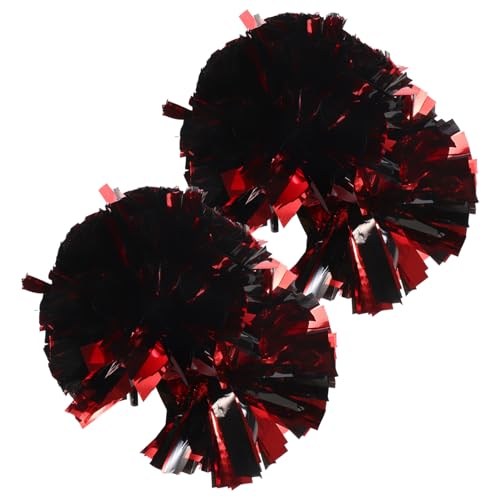 KITANDOVE Cheerleading-Requisiten Für Erwachsene 2 Stück Zarte Requisiten Schwarz-rot Glänzendes Finish Für Tanzveranstaltungen KITANDOVE Cheerleading-Requisiten Für Erwachsene 2 Stück Zarte Requisiten Schwarz-rot Glänzendes Finish Für Tanzveranstaltungen von KITANDOVE