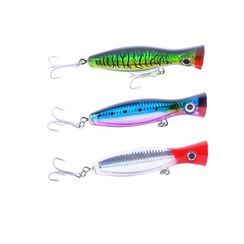 KITANDOVE 3st Angelzubehör Angelköder Haken Crankbait Angeln Weiche Angelköder Angelausrüstung Salzwasserköder Angeln Mit Weichen Ködern Tackle-kit Für Das Süßwasserangeln Köder in Fischform von KITANDOVE