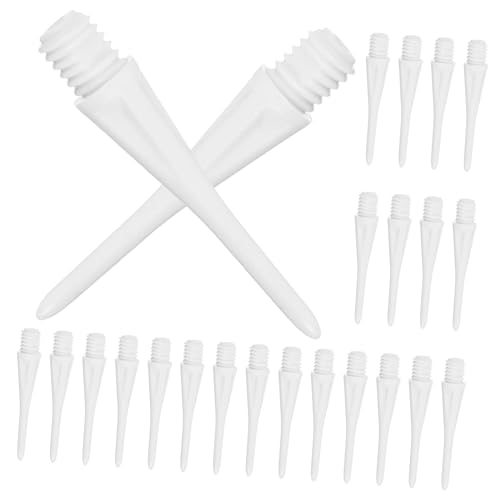 KITANDOVE 50 Stück Weicher Dartkopf ersatzspitzen elektronische dartscheibe dartpfeil Spitzen dartpfeile Soft Professionelle Dartspitzen praktische Dartnadeln Punkte ersatz Plastik Weiß KITANDOVE 50 Stück Weicher Dartkopf ersatzspitzen elektronische dartscheibe dartpfeil Spitzen dartpfeile Soft Professionelle Dartspitzen praktische Dartnadeln Punkte ersatz Plastik Weiß von KITANDOVE