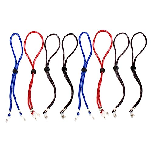 KITANDOVE 8St Brillenhalter Lanyard für Brillen Seil für Sportbrillen Sonnenbrillenständer Brillenbänder Schnüre Kette brillen halterung brillenschnur schnapsgläser Brillenband Brillenseil von KITANDOVE