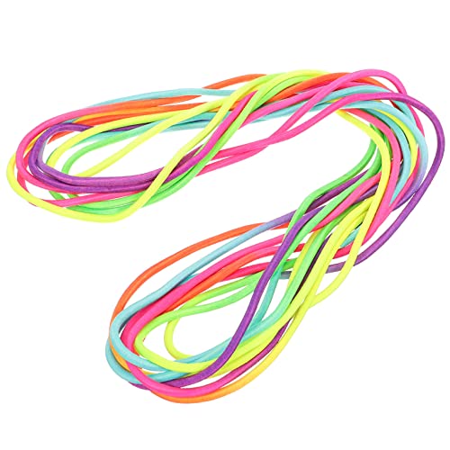 KITANDOVE Gummiband Outdoor-Spielzeug für Mädchen Springseil dehnen China-Sprung Kinderspielzeug outdoor spielzeug springschwänze Spielzeuge Springseil überspringen Seilspringen üben Nylon von KITANDOVE