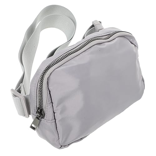 KITANDOVE Handy-hüfttaschen Anti-Verlust-hüfttasche Rucksackgurttasche Kleine Werkzeugtasche Handytasche Gürteltasche Zum Aufhängen Wandergürteltasche Kleine Hängetasche Grey Nylon von KITANDOVE