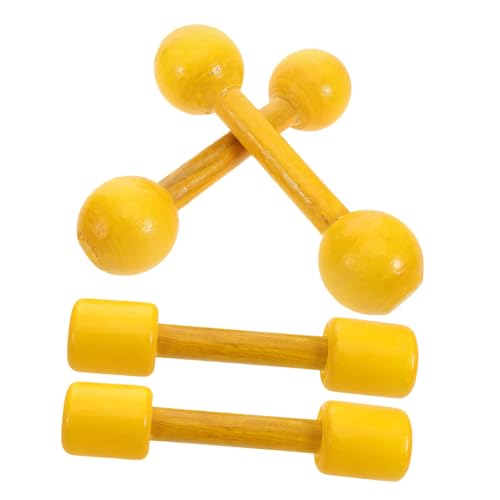 KITANDOVE 4-teiliges Gewichtsset Für Jungen Und Mädchen Holzhanteln Trainings- Und Fitnessgeräte Für Kleinkinder Kinderhandgewichte Quadratische Und Runde Köpfe KITANDOVE 4-teiliges Gewichtsset Für Jungen Und Mädchen Holzhanteln Trainings- Und Fitnessgeräte Für Kleinkinder Kinderhandgewichte Quadratische Und Runde Köpfe von KITANDOVE