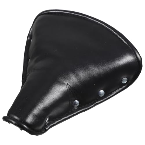 KITANDOVE Retro Leder Fahrradsattel Sitzkissen Vintage Sattel für Trike Robustes Reitsitzkissen Schwarz Bequeme Polsterung für Stilvolles Fahren KITANDOVE Retro Leder Fahrradsattel Sitzkissen Vintage Sattel für Trike Robustes Reitsitzkissen Schwarz Bequeme Polsterung für Stilvolles Fahren von KITANDOVE