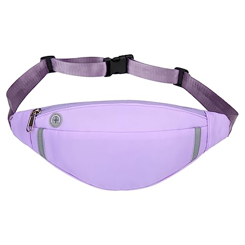 KITANDOVE Sport-gürteltasche Für Damen Verstellbare Gürteltasche wasserdichte Handytasche Damen-hüfttasche Hüfttaschen Für Damen Gürteltasche Damen Tragbare Hüfttasche Oxford-Textil Lavender von KITANDOVE