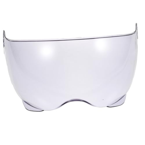 KITANDOVE Zubehör für Motorradhelme Motorradhelm Visier motorradhelm zubehör Motorradhelm Windschutz Sturzhelm Visier Fahrrad Helm austauschbares Helmvisier Football-Helm-Visier Plastik von KITANDOVE