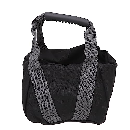 KJAOYU Hochleistungs-Workout-Sandsack, Workout-Sandsack mit ergonomischem Griff, 12oz Tear Canvas Gewichtheben-Sandsack für Fitnessübungen von KJAOYU