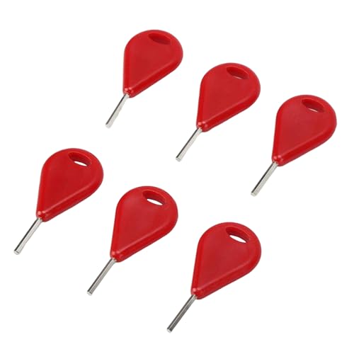 KJDKNC 6Pcs Surfbrett Fin Schlüssel Metall Hexagon Schlüssel Surfs Fin Key Ersatz Ersatz Surfbrett Zubehör Einfach Zu Bedienen von KJDKNC