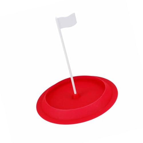 Weiche Gummi Golfplätze Putting Loch Cup Mit Flaggen Golfplätze Übungs Putting Cup Trainingsgerät Indoor Golfplätze Putting Loch Langlebig von KJDKNC