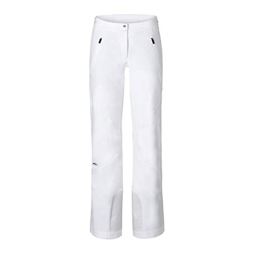 KJUS Women Formula Pants Weiß, Damen Dermizax™ Hose, Größe 38 - Short - Farbe White von KJUS
