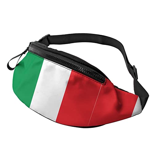 Gürteltasche mit Flaggenmotiv für Damen oder Herren, Hüfttasche für Festival, Workout, Reisen, Laufen, Freizeit, Sport, Hüfttasche, Handytasche, Schwarz , Einheitsgröße, Hüfttaschen von KKKKKOUU