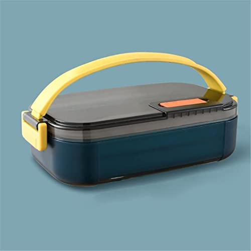 KKXXYQFC Lunchbox, tragbare japanische Lunchbox, Mikrowelle, geschichteter Edelstahl, Bento-Box, Lunchbox, Küchenutensilien (B, wie das Bild zeigt) von KKXXYQFC